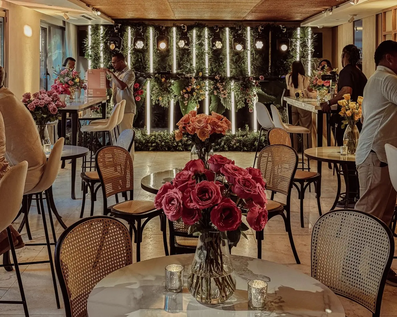 Wedding planners event in elegant lounge at OSH Hotel Cartagena