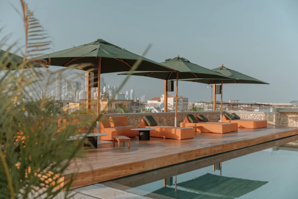 Rooftop con vista a Cartagena