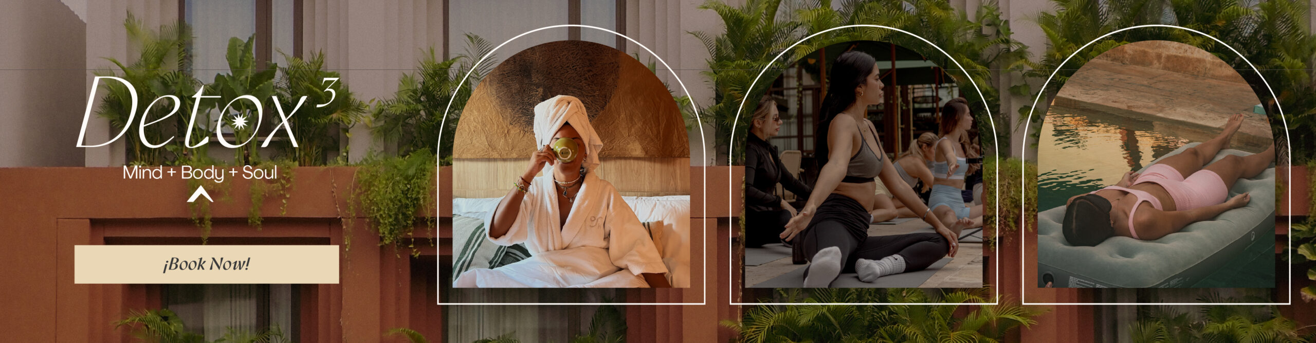 Detox by OSH. Wellness experiences. Yoga, Mindfull Workshop, Floating Meditation and more.
