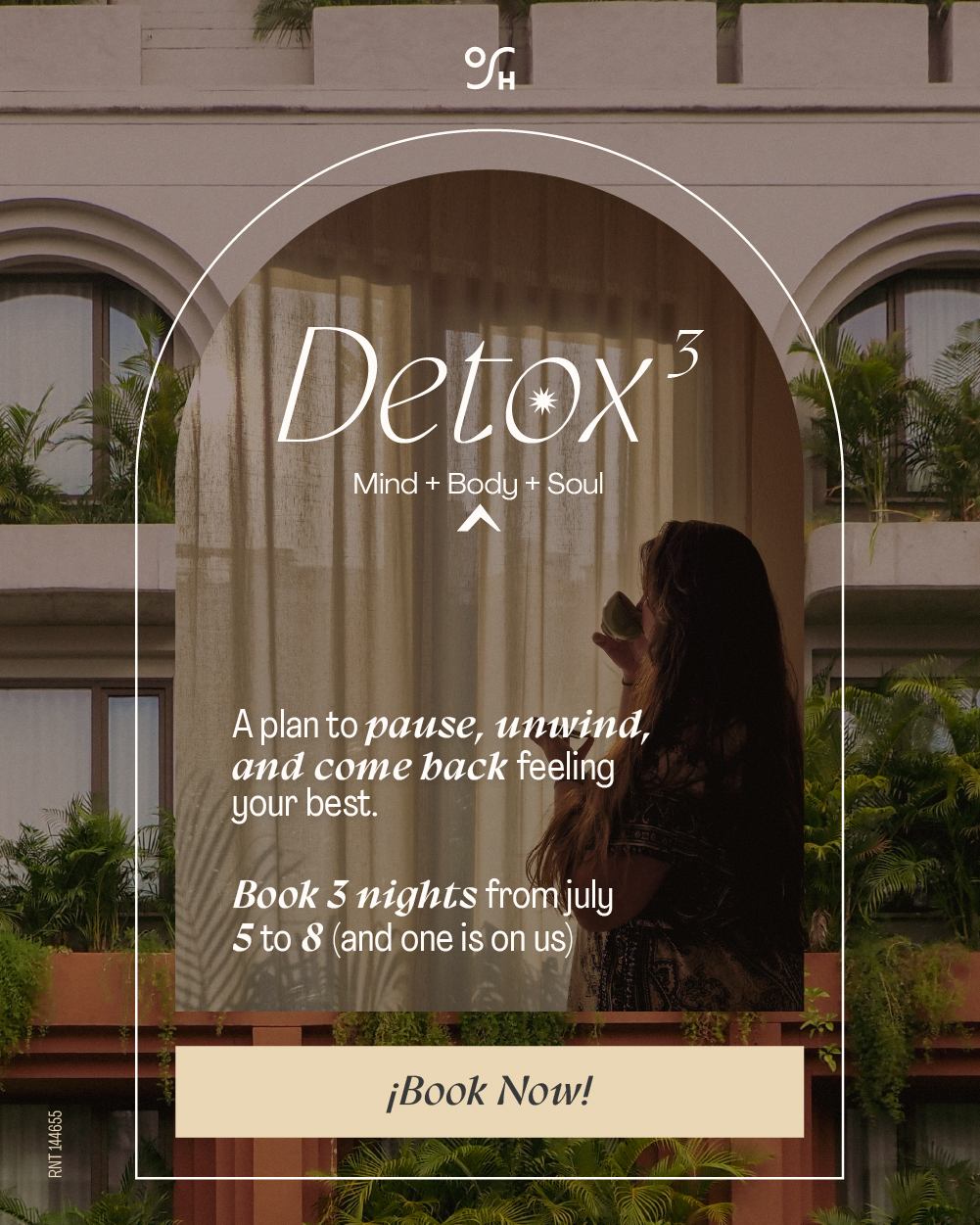 Detox by OSH. Wellness experiences. Yoga, Mindfull Workshop, Floating Meditation and more.