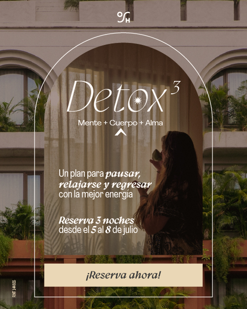 Detox by OSH. Experiencias de bienestar. Yoga, taller de mindfulness, meditación flotante y mucho más.